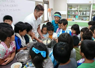 児童向けのお米の炊き方教室